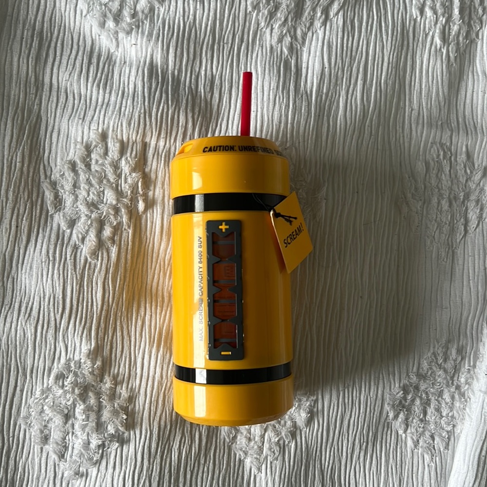 DisneyParks Disney Parks Monsters Inc. Scream Canister Water Bottle, yellow